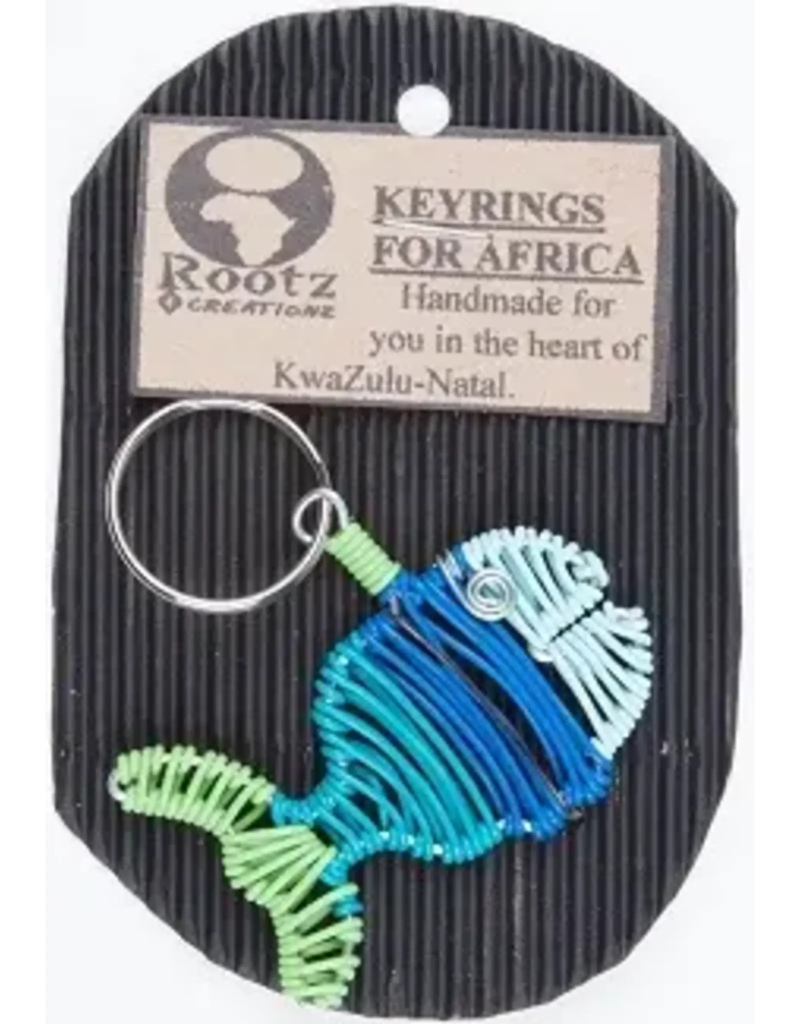 Marine Life Telephone Wire  Keychain