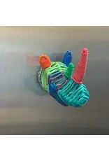 Telephone Wire Magnet Animal Heads, South Africa |