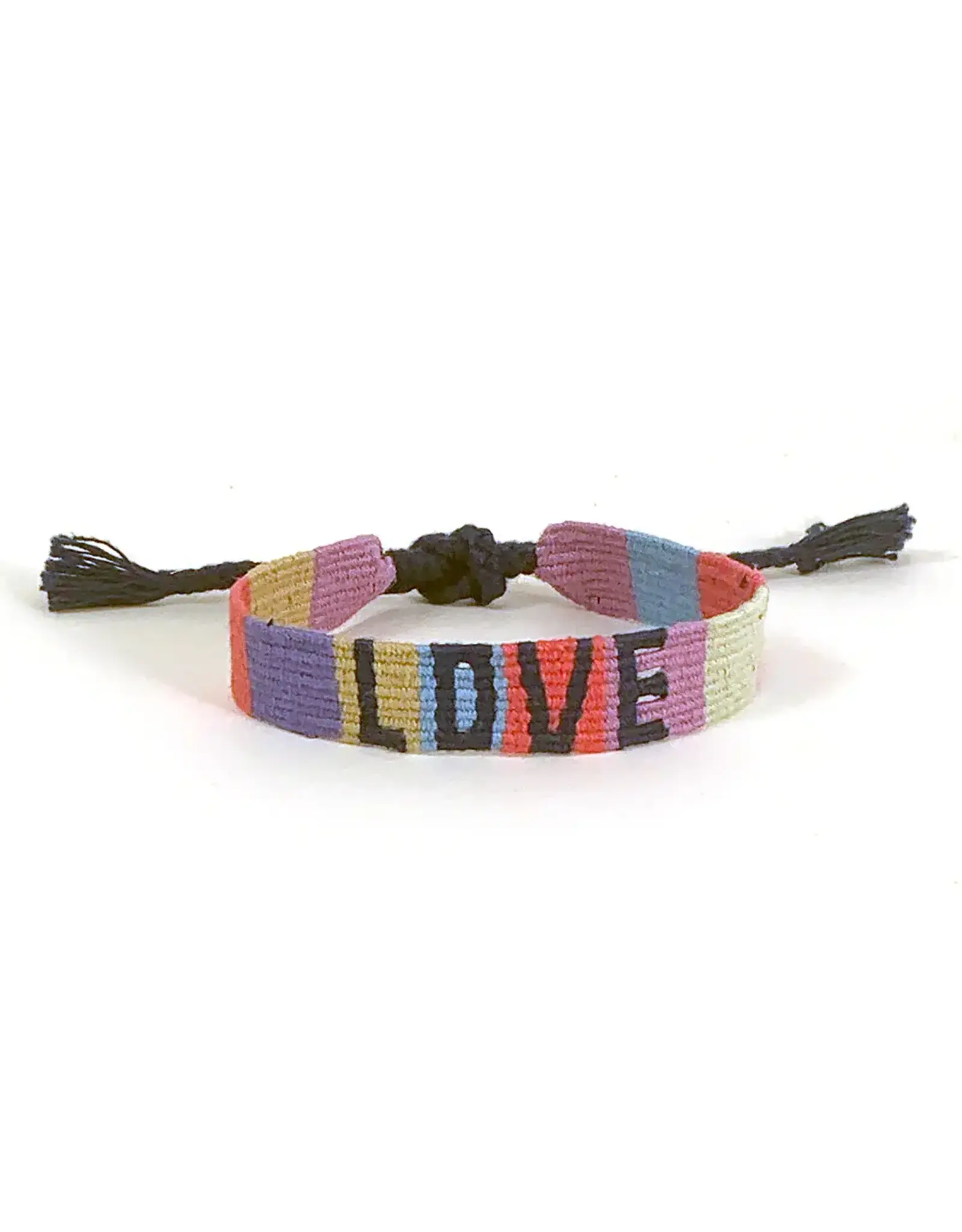Love Friendship Bracelet,  Color Block