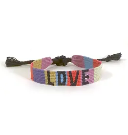 Love Friendship Bracelet,  Color Block