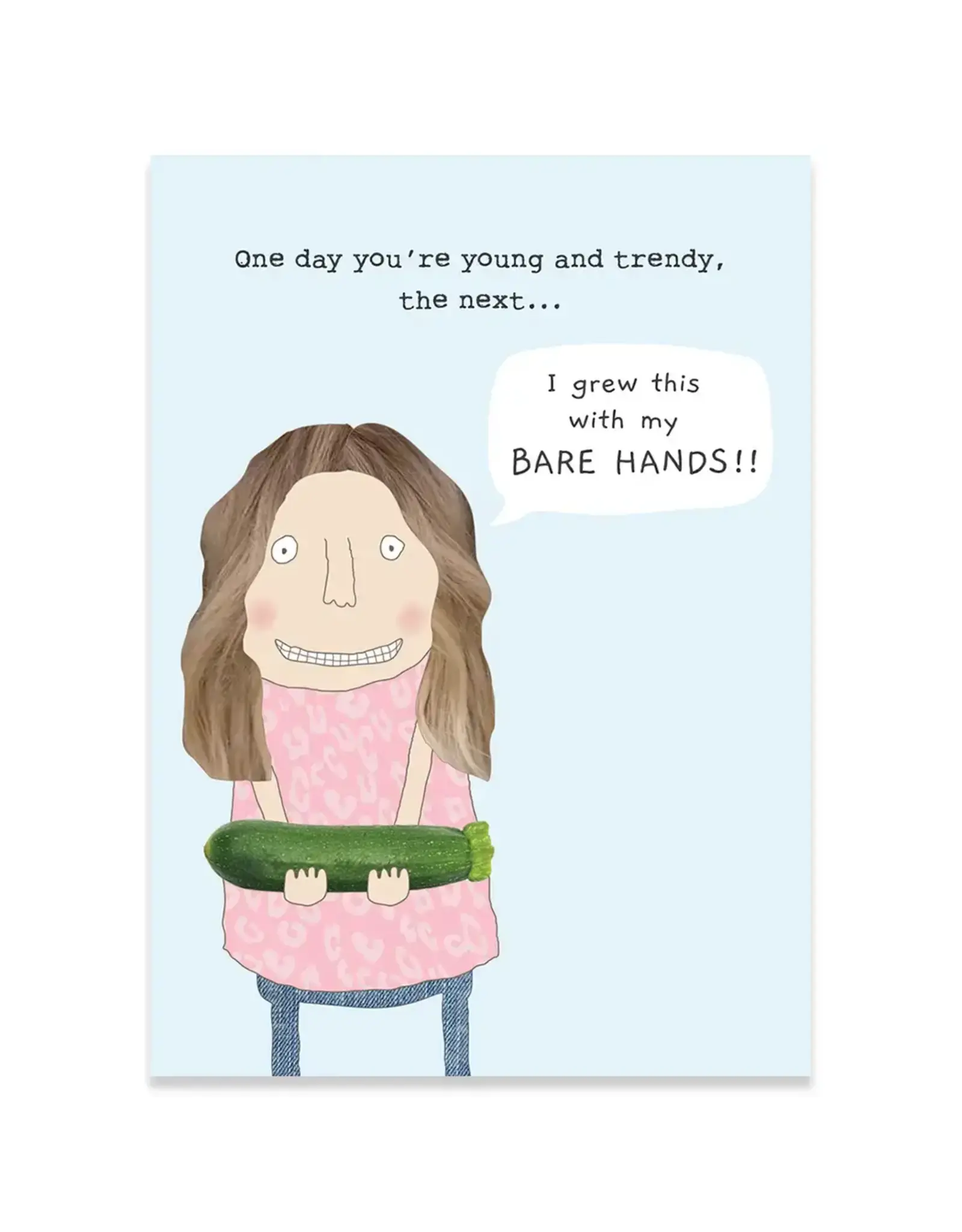 Bare Hands Birthday Greeting Card 4.5 X 6.25"