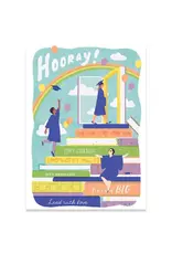 Pile of Books|Carte Graduation Card