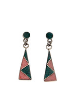 Pathway SS Triangle Earrings, Peru