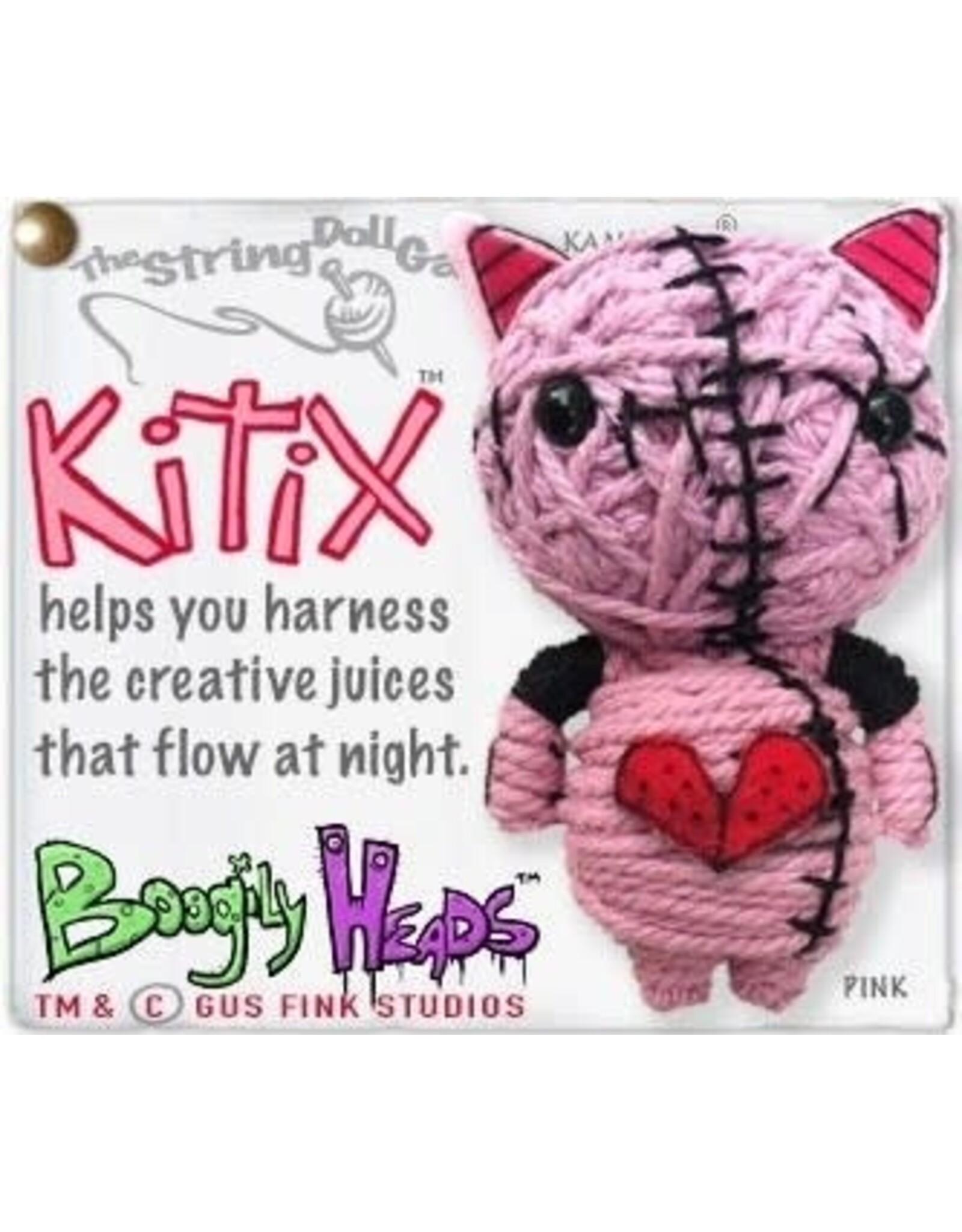 Kitix String Doll Keychain