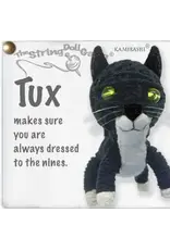 Tux the Tuxedo Cat String Doll Keychain