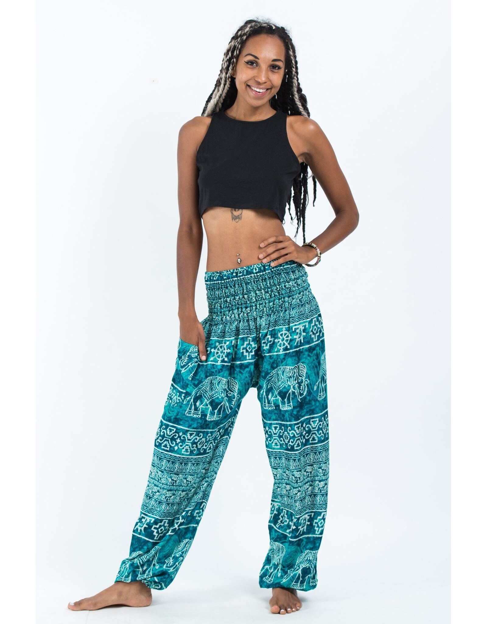Trade roots Elephant Pants,  Variety of Colors, O/S, Thailand
