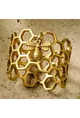 Bee Charmed Honeycomb Ring