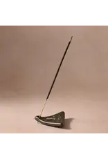 Kuna Triangle Ceramic Incense Holder, Nepal