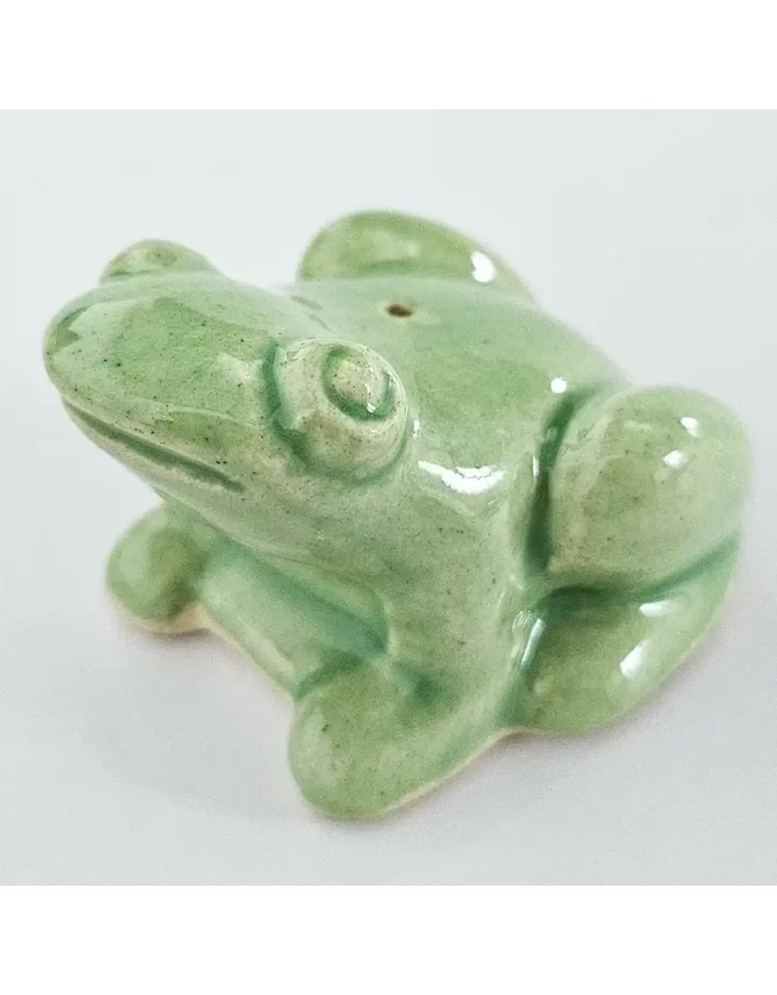 Ceramic Incense Holder Frog, India