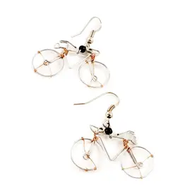 Bicycle Earrings