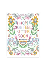 Feel Better Soon Get Well Greeting Card
