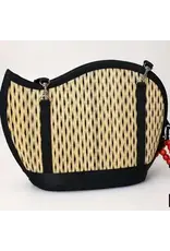 Trade roots Asymmetrical Kiri Wave Purse | Black Speckled