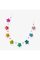 Felt Flower & Ball Garland
