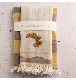 Hand Stitched Kitchen Towel, Turkey |