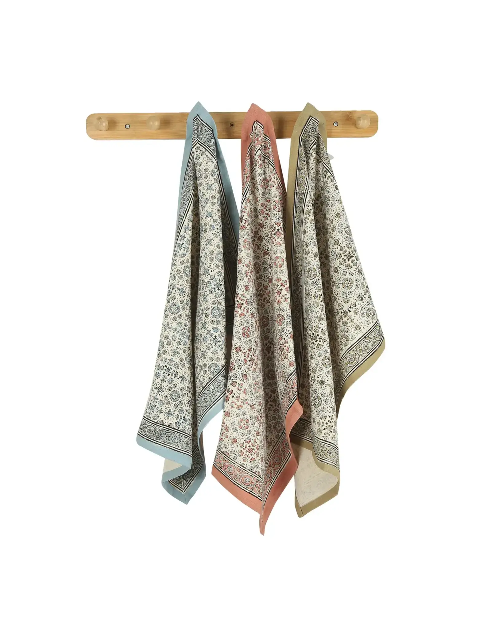 Cotton Kitchen Towel | Hand Block Print, India