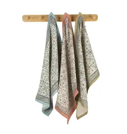 Cotton Kitchen Towel | Hand Block Print, India