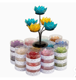 Trade roots Large Lotus Tea Light, Philippines