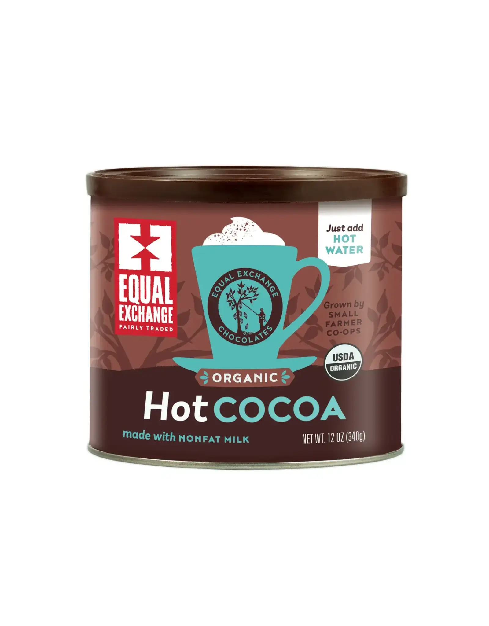Organic Hot Cocoa Mix, 12oz can