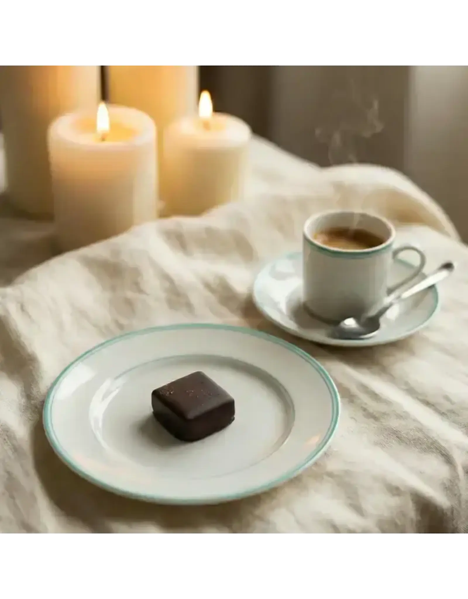 4 Piece Dark Chocolate Truffle Espresso Cardamon