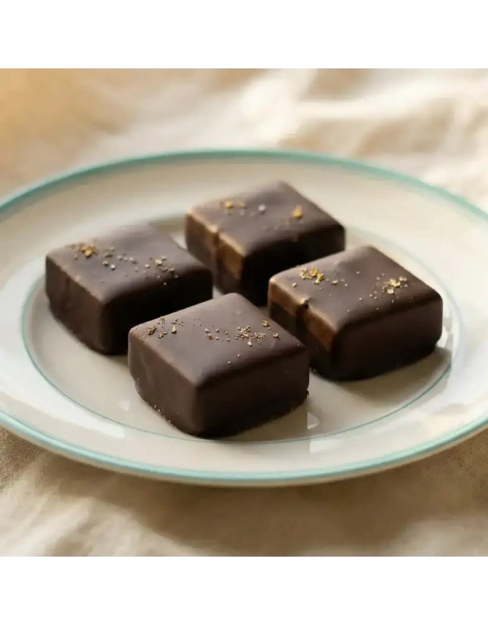 4 Piece Dark Chocolate Truffle Rosemary Grapefruit