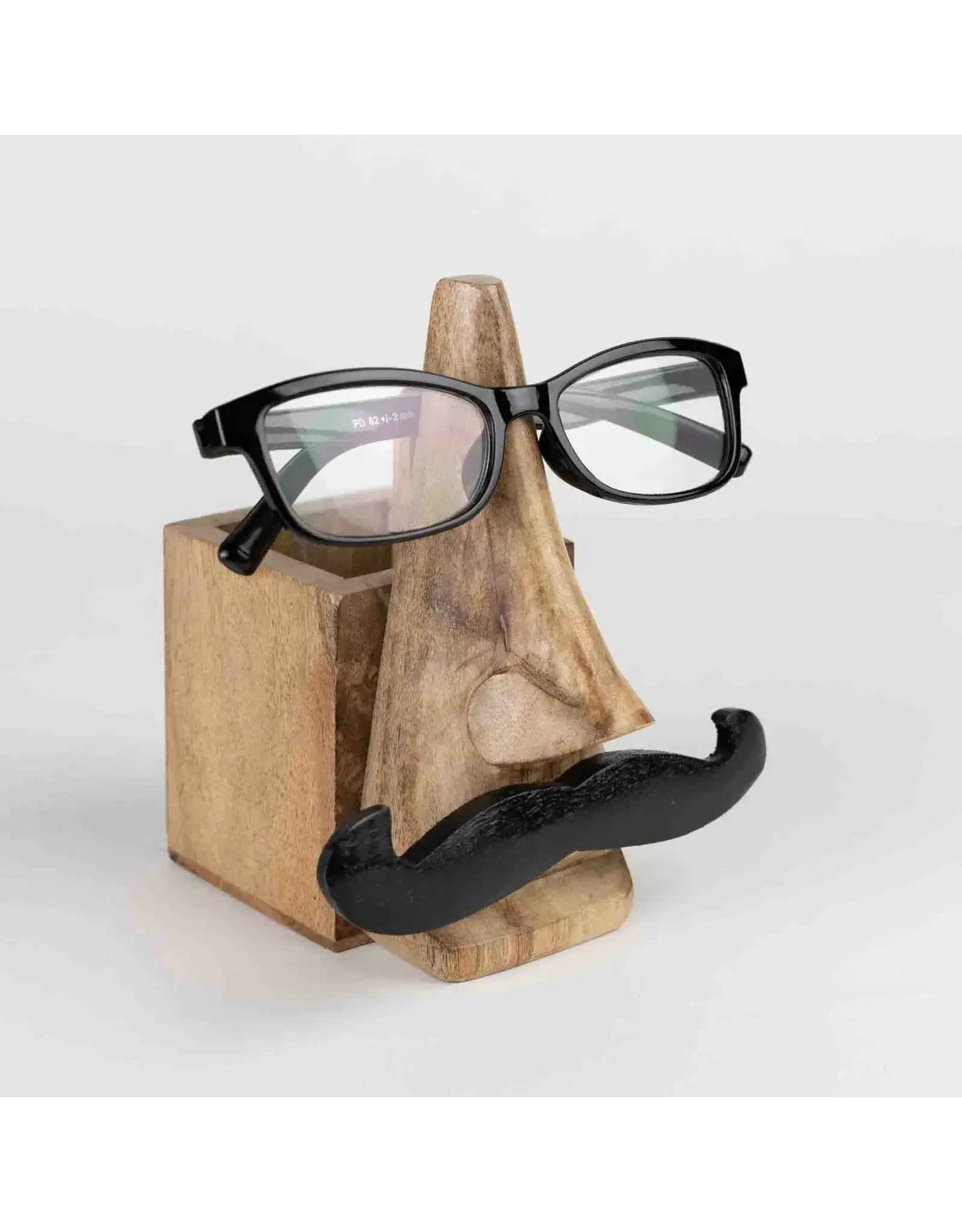 Mustache Eyeglass & Pencil Holder, India