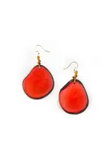 Trade roots Amigas Tagua Earrings, Ecuador