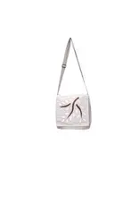 Falling Leaves Cotton Crossbody Flap Bag