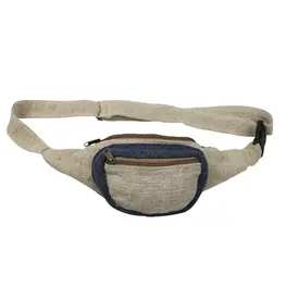 Natural Hemp and Cotton Fanny Pack