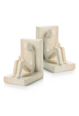 Reader Soapstone Bookends, Kenya