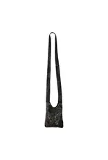 Stonewashed Cotton Butterfly Crossbody Sling Bag