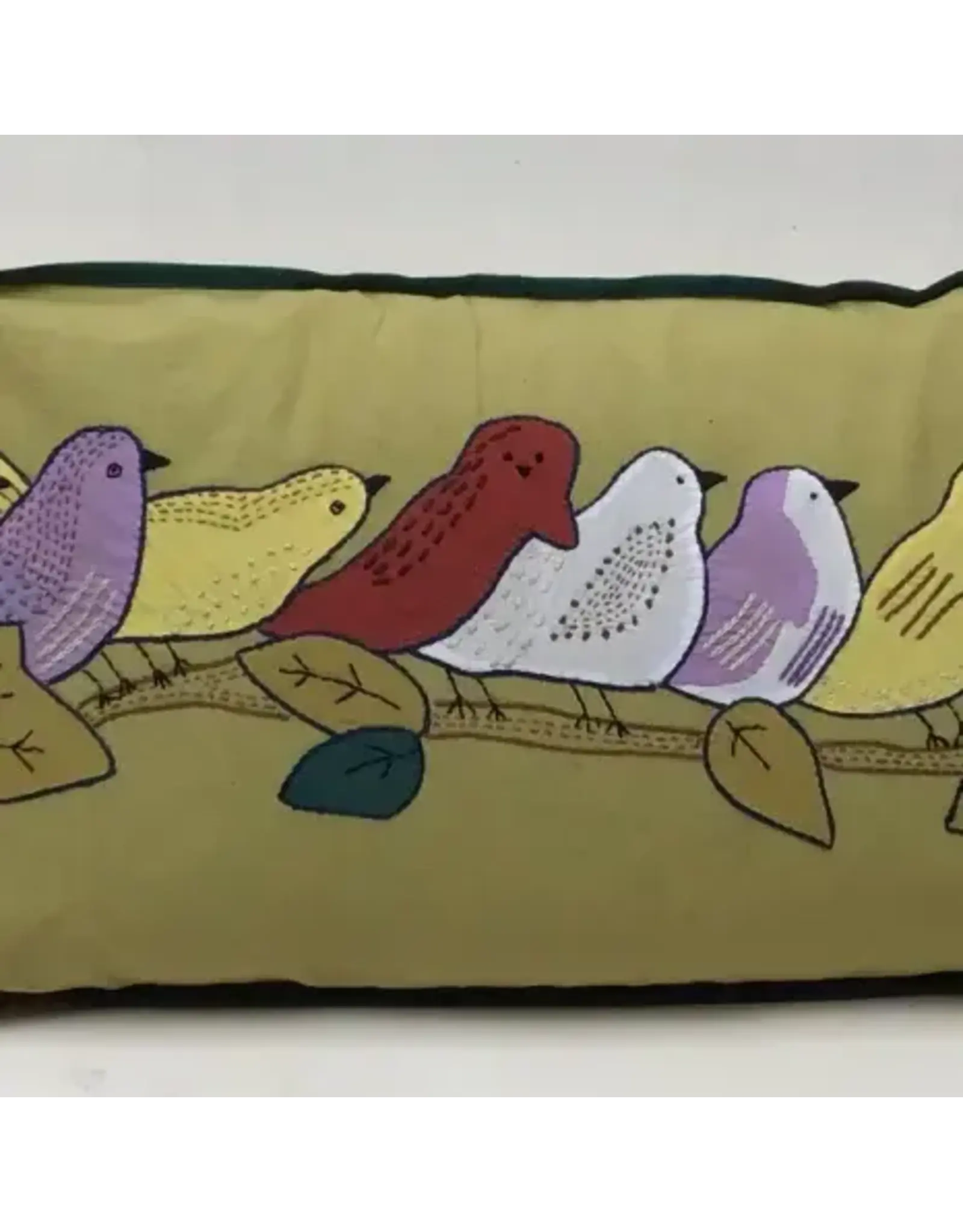 Trade roots Birds on a Limb Pillow, 12 x 20