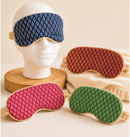 “Chie” Eye Mask, Handwoven Cotton