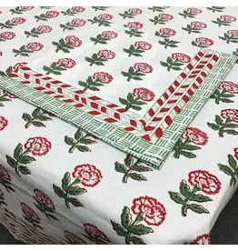 Tablecloth 60X120 Marianne Flower Red