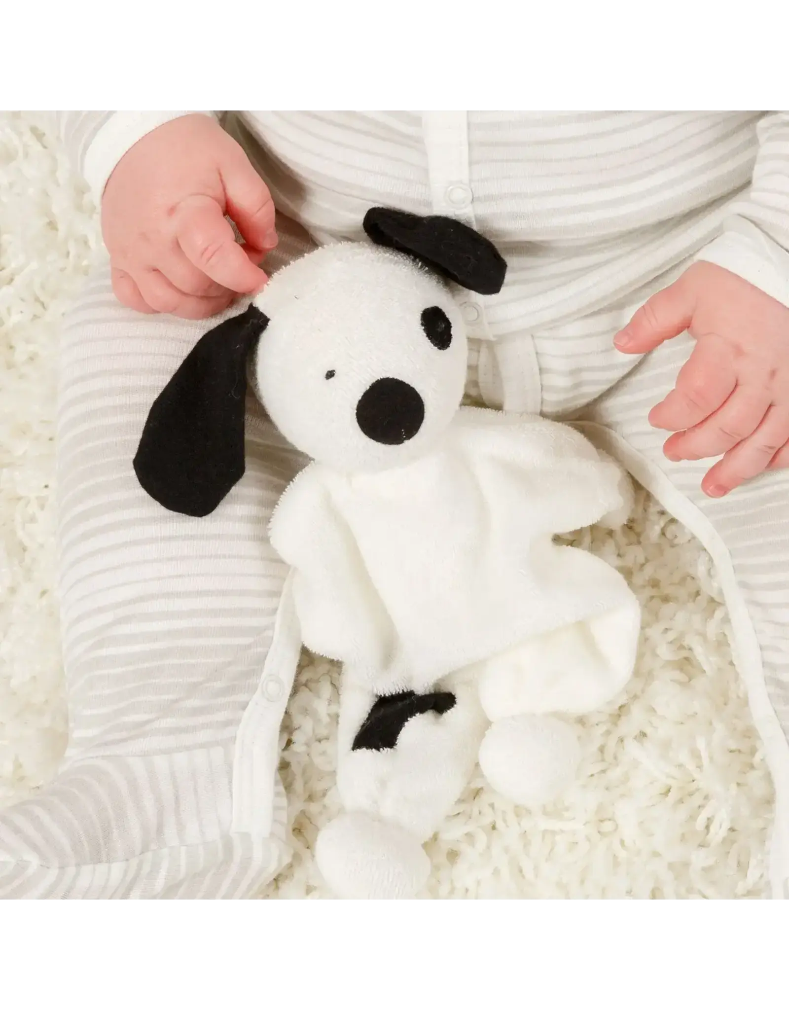 Dog  Soft Lovey Toy, 100% Organic Cotton, Egypt