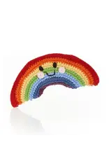 Rainbow Rattle – Organic Cotton Baby Toy, Bangladesh