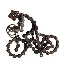 Recycled Bike Chain Sculpture