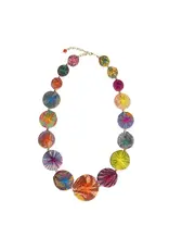 Kantha Threadburst Graduated Necklace, India