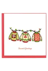 quilling Holiday Sweaters quilling card