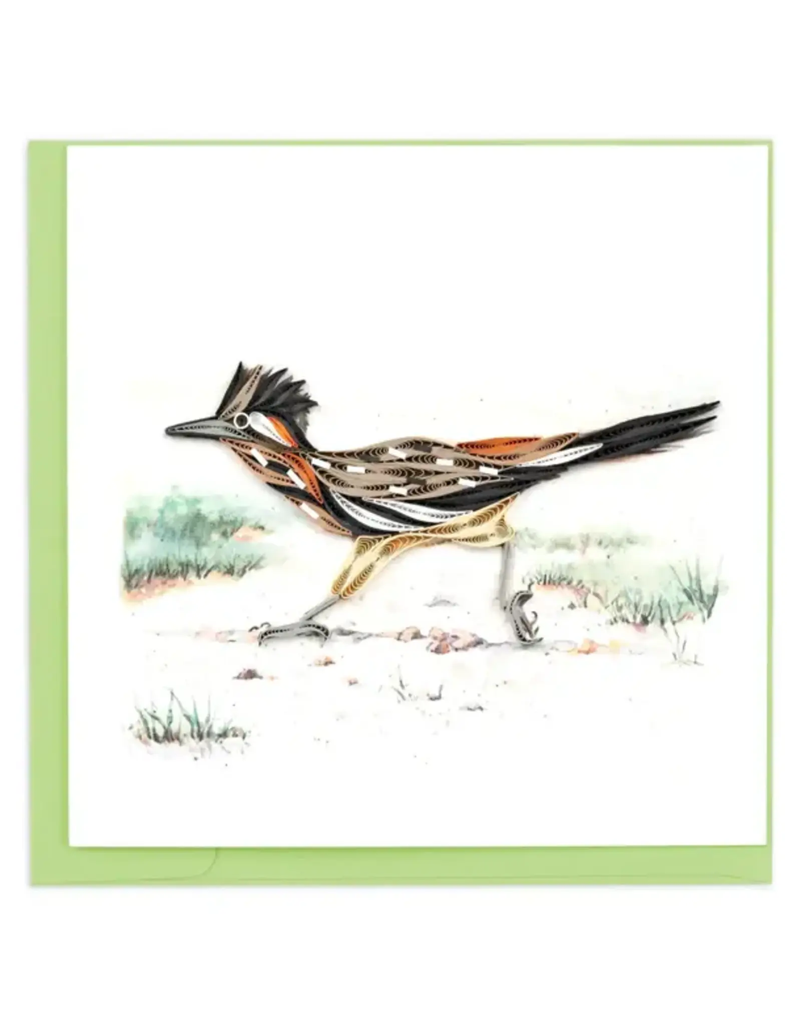 Roadrunner Quill Card