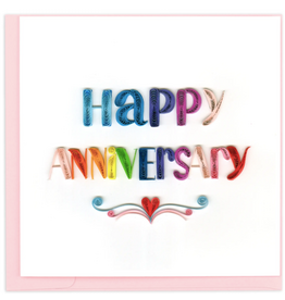 Trade roots Happy Anniversary, Quilling Card, Vietnam