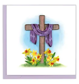 Easter Cross Quill Card