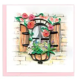 Herb Garden Quill Card
