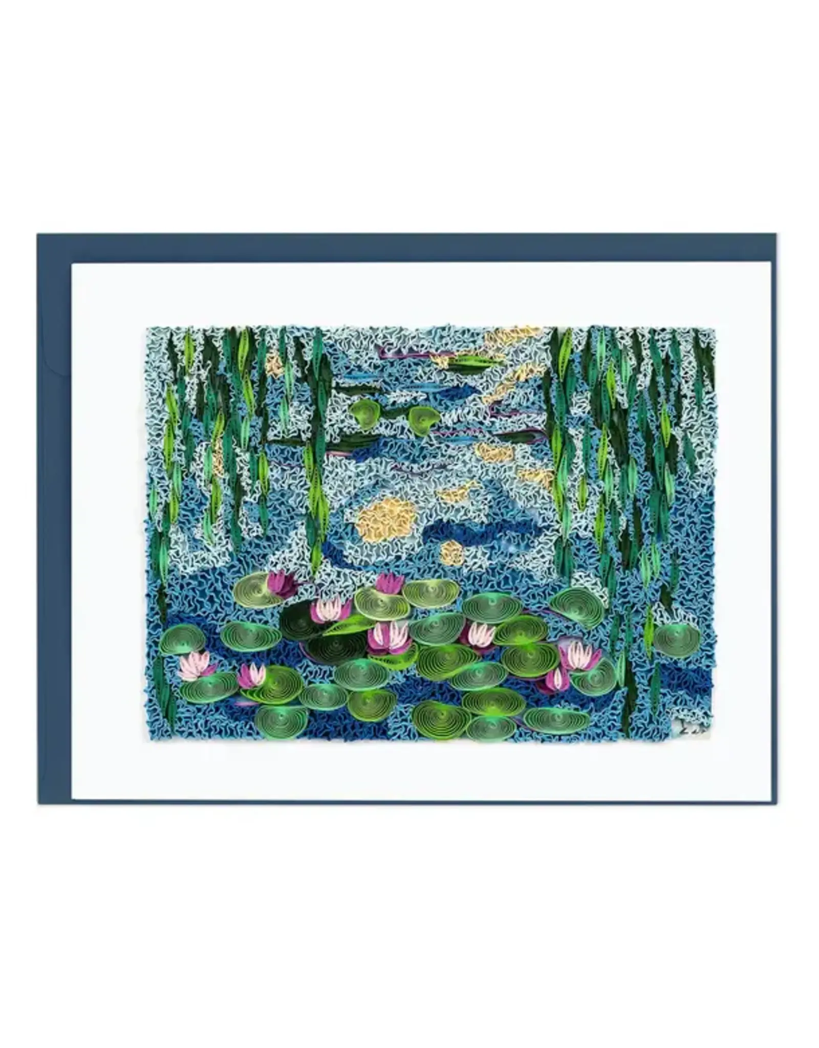 Artist Series - Quilled Water Lilies NO FRAME, Vietnam