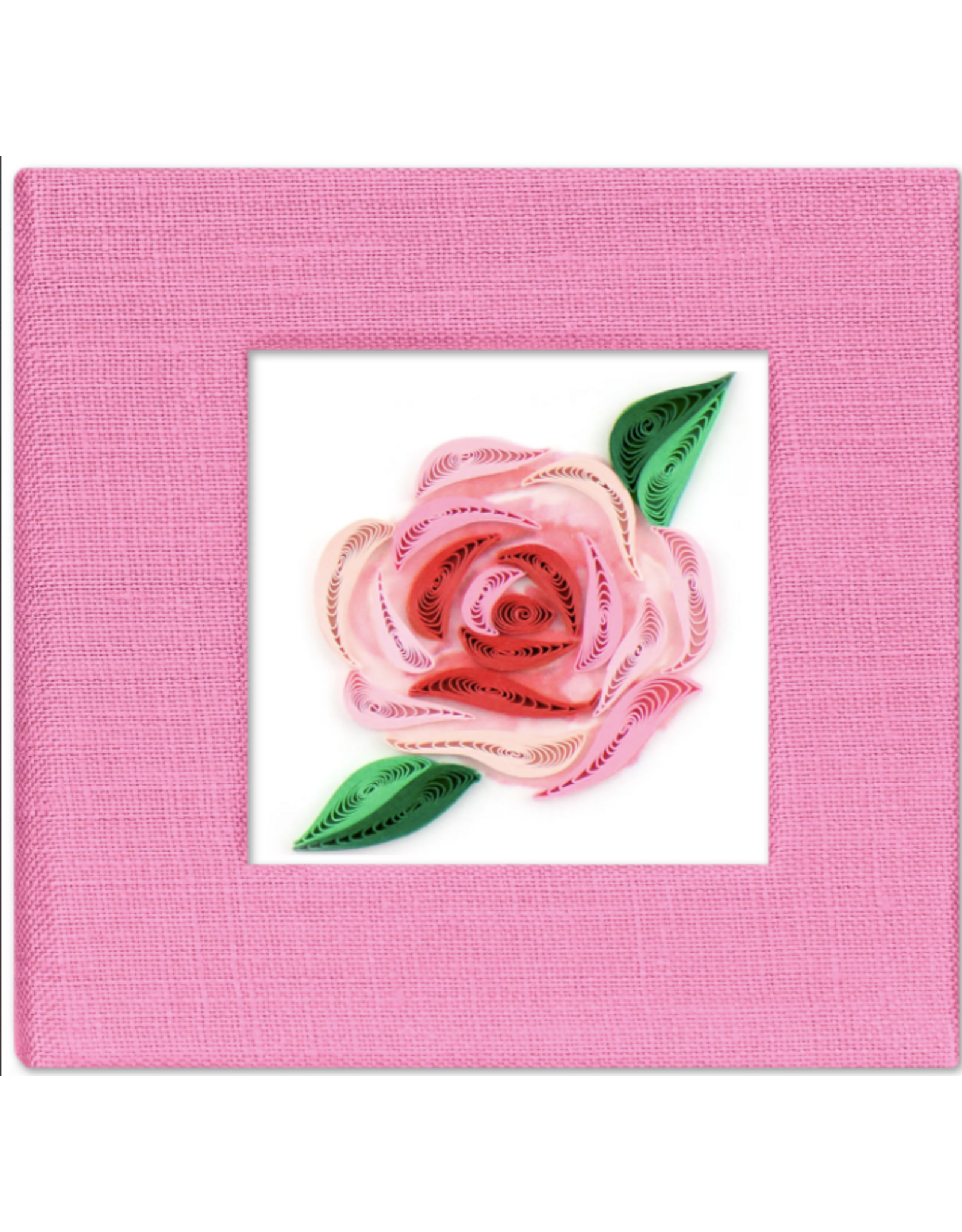 Trade roots pink rose sticky note Post it pad cover