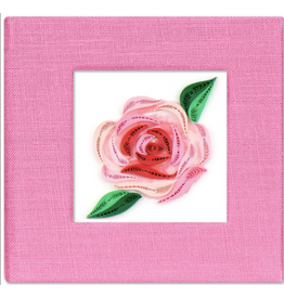 Trade roots pink rose sticky note Post it pad cover