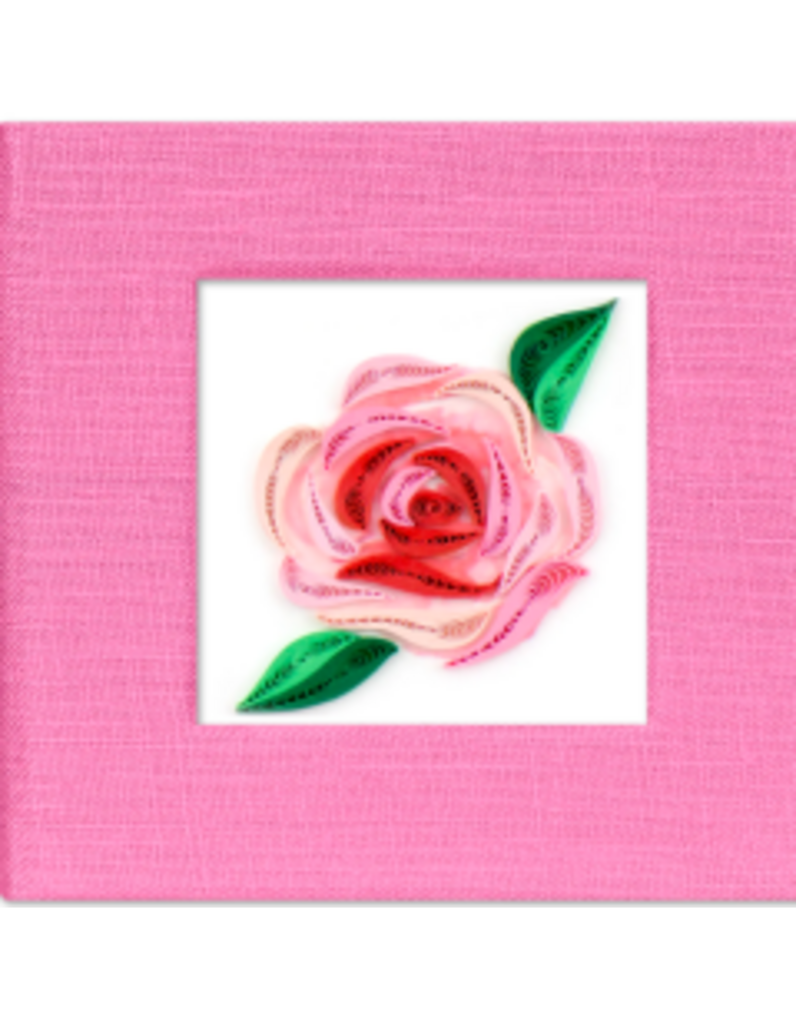 Trade roots pink rose sticky note Post it pad cover