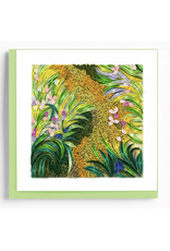 The Path Through The Irises Artist Series Quilling Card
