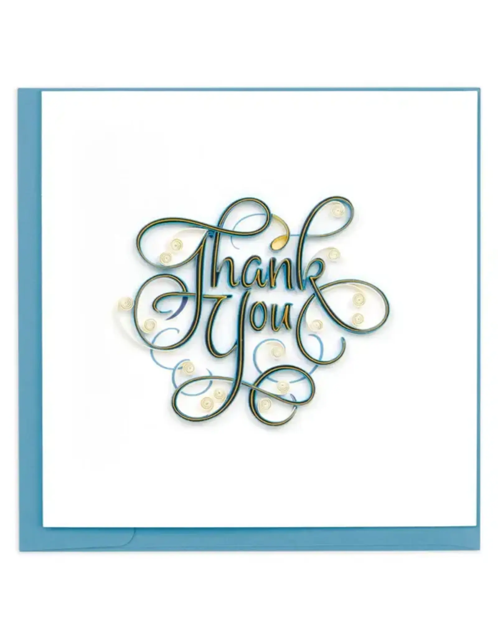 Thank You  Quill Card