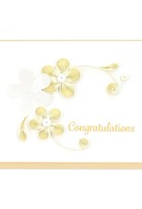 Floral Congrats Gift Enclosure Mini Card, Vietnam