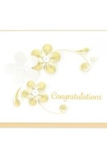 Floral Congrats Gift Enclosure Mini Card, Vietnam